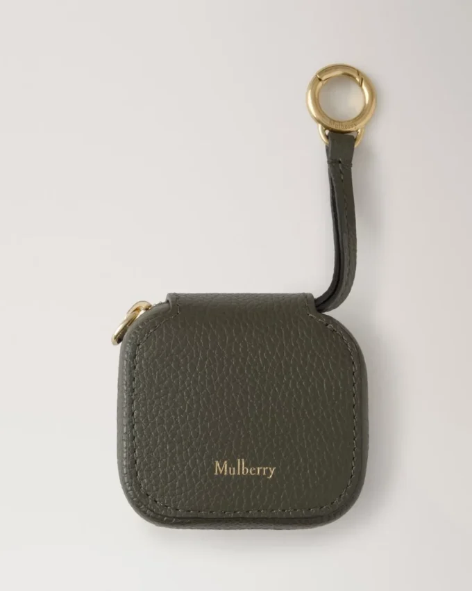 Roxanne Zipped Tech Case Juniper Green Small Classic Grain Roxanne Zipped Tech Case Juniper Green Small Classic Grain