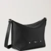 Rye Messenger Black Supple Calf Men Rye Messenger Black Supple Calf Men
