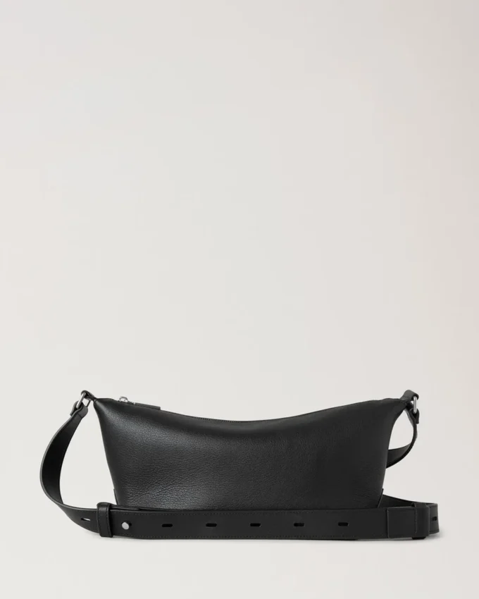 Rye Small Messenger Black Supple Calf Men Rye Small Messenger Black Supple Calf Men