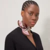 Skinny Scarf – Bayswater Workshop Blossom Pink Recycled Polyester