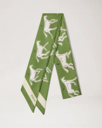 Skinny Scarf – Chalk Horse Fern Recycled Polyester