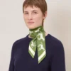 Skinny Scarf – Chalk Horse Fern Recycled Polyester