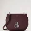 Small Amberley Satchel Black Cherry Small Classic Grain