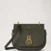 Small Amberley Satchel Juniper Green Small Classic Grain