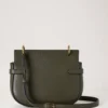 Small Amberley Satchel Juniper Green Small Classic Grain