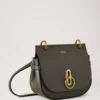 Small Amberley Satchel Juniper Green Small Classic Grain