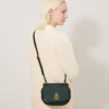 Small Amberley Satchel Mulberry Green Small Classic Grain
