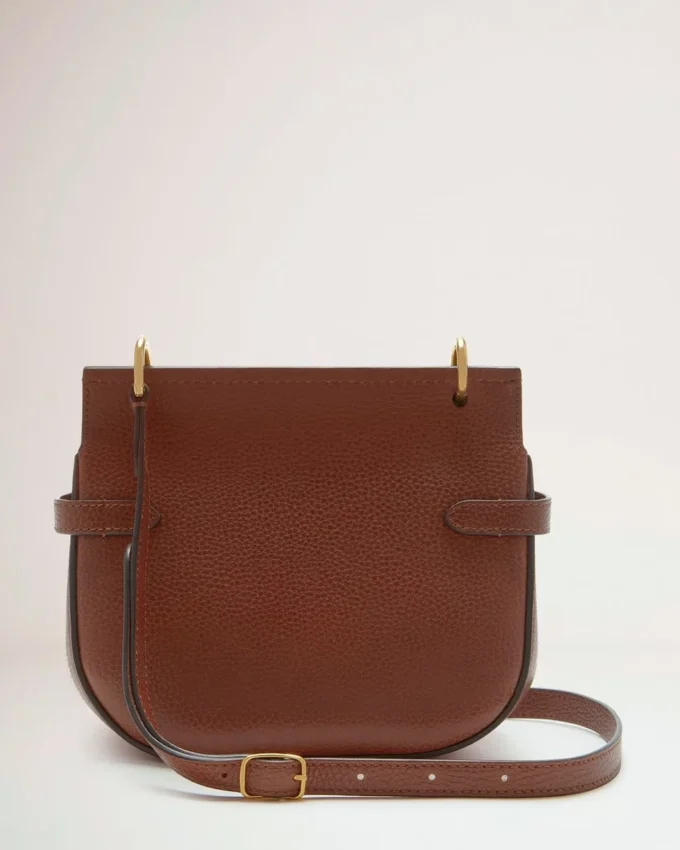 Small Amberley Satchel Oak Two-Tone Small Classic Grain