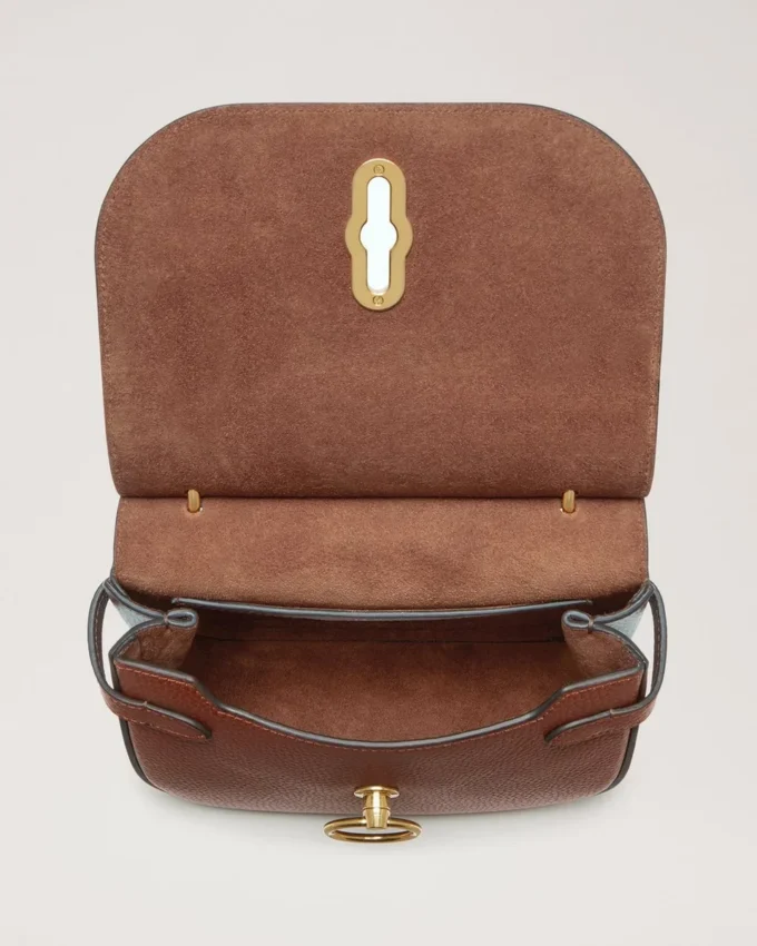 Small Amberley Satchel Oak Two-Tone Small Classic Grain