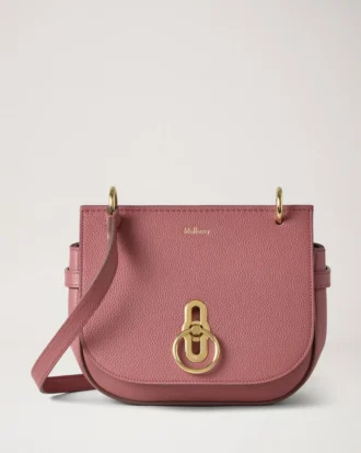 Small Amberley Satchel Pink Scrumpy Small Classic Grain