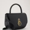 Small Amberley Top Handle Black Supple Smooth Leather Small Amberley Top Handle Black Supple Smooth Leather