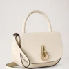 Small Amberley Top Handle Eggshell Buttery Nappa Small Amberley Top Handle Eggshell Buttery Nappa