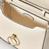 Small Amberley Top Handle Eggshell Buttery Nappa Small Amberley Top Handle Eggshell Buttery Nappa