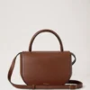 Small Amberley Top Handle Oak Supple Smooth Leather Small Amberley Top Handle Oak Supple Smooth Leather