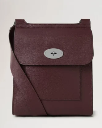 Small Antony Black Cherry Small Classic Grain Women