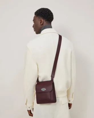 Small Antony Black Cherry Small Classic Grain Women