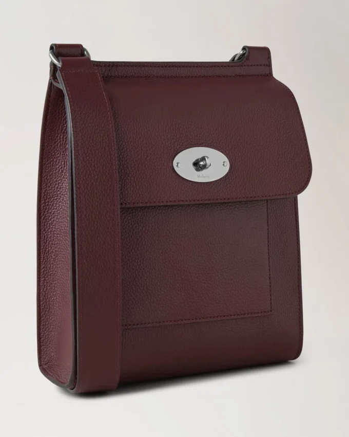 Small Antony Black Cherry Small Classic Grain Women Small Antony Black Cherry Small Classic Grain Women