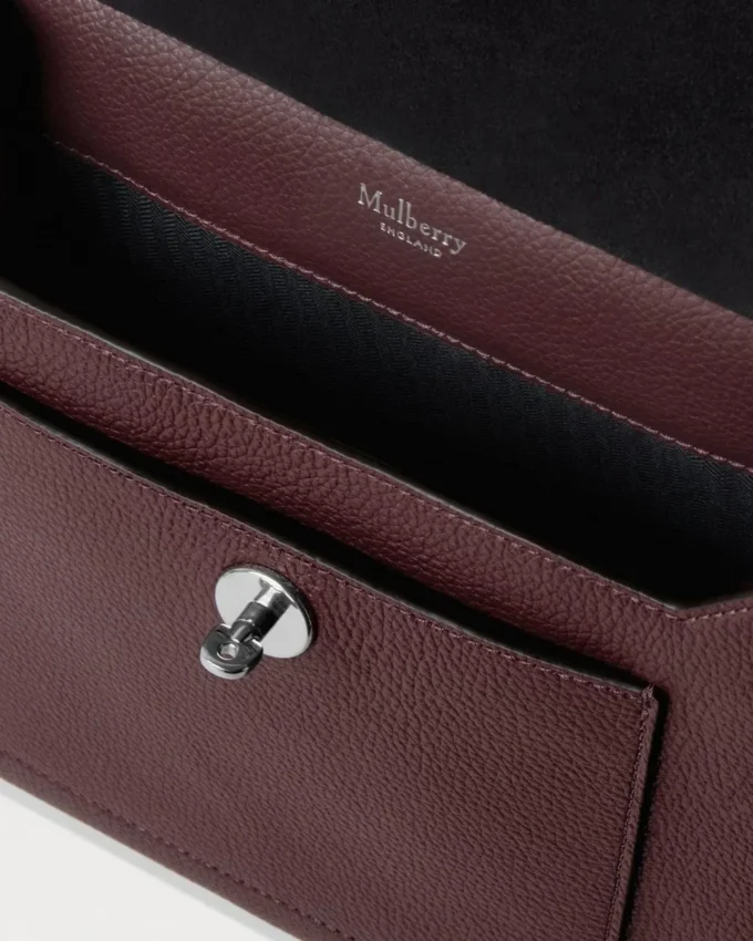 Small Antony Black Cherry Small Classic Grain Women Small Antony Black Cherry Small Classic Grain Women