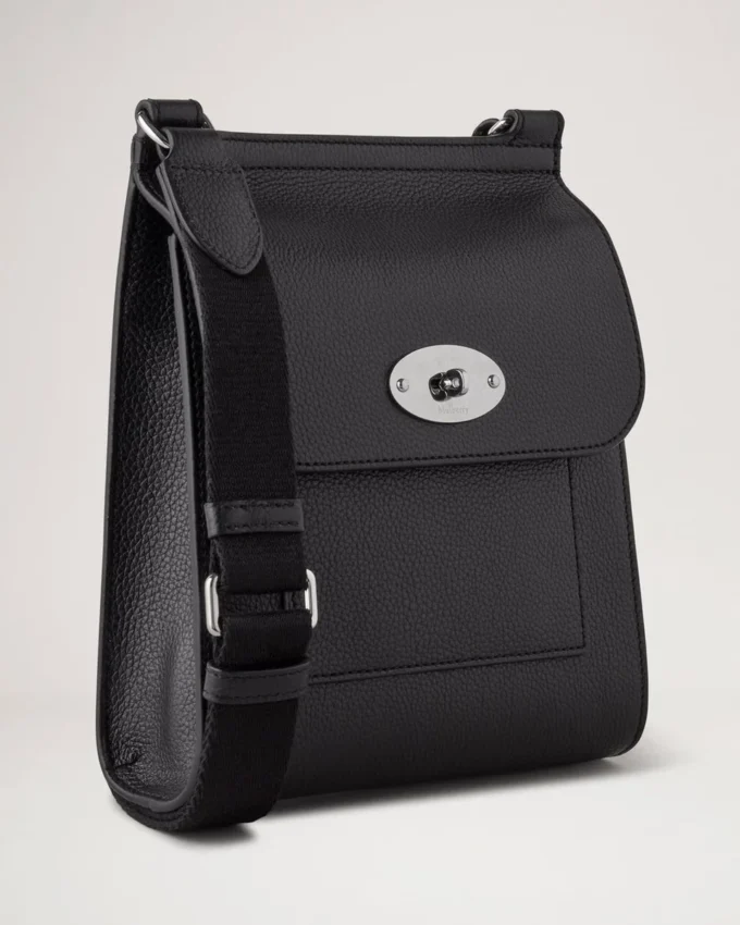 Small Antony Black & Silver Small Classic Grain Small Antony Black & Silver Small Classic Grain