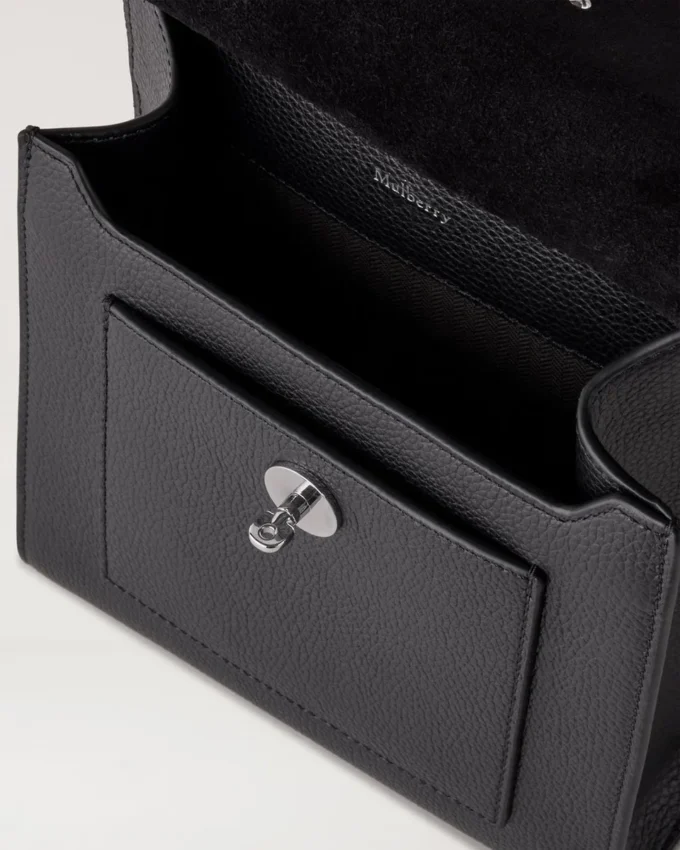 Small Antony Black & Silver Small Classic Grain Small Antony Black & Silver Small Classic Grain
