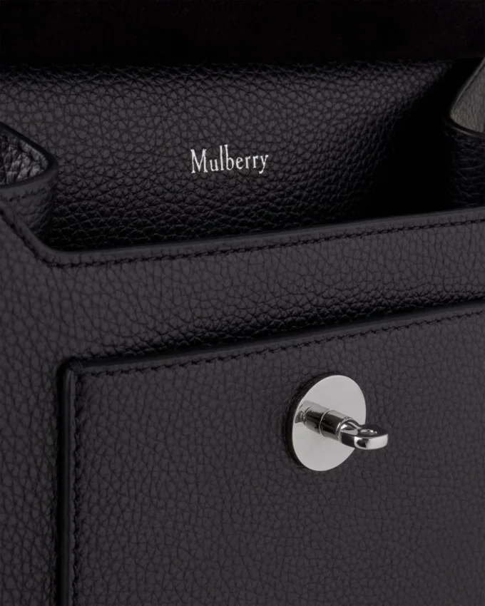 Small Antony Black & Silver Small Classic Grain Small Antony Black & Silver Small Classic Grain