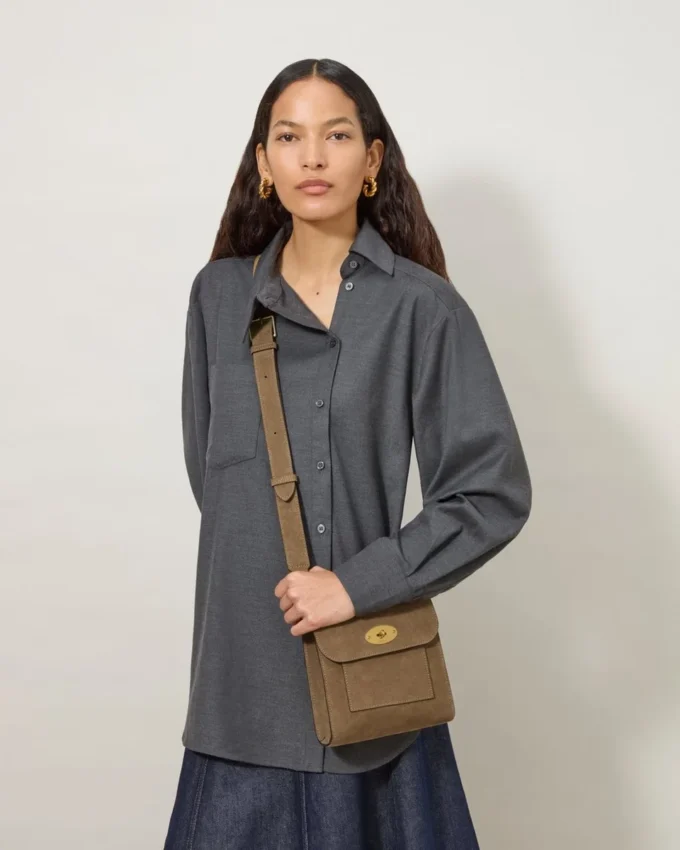 Small Antony Salcombe Sand Suede Men Small Antony Salcombe Sand Suede Men