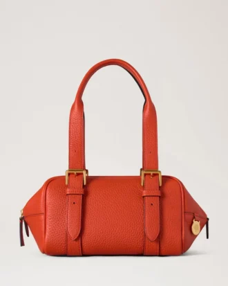 Small Boston Coral & Orange Heavy Grain the Occasionwear Edit