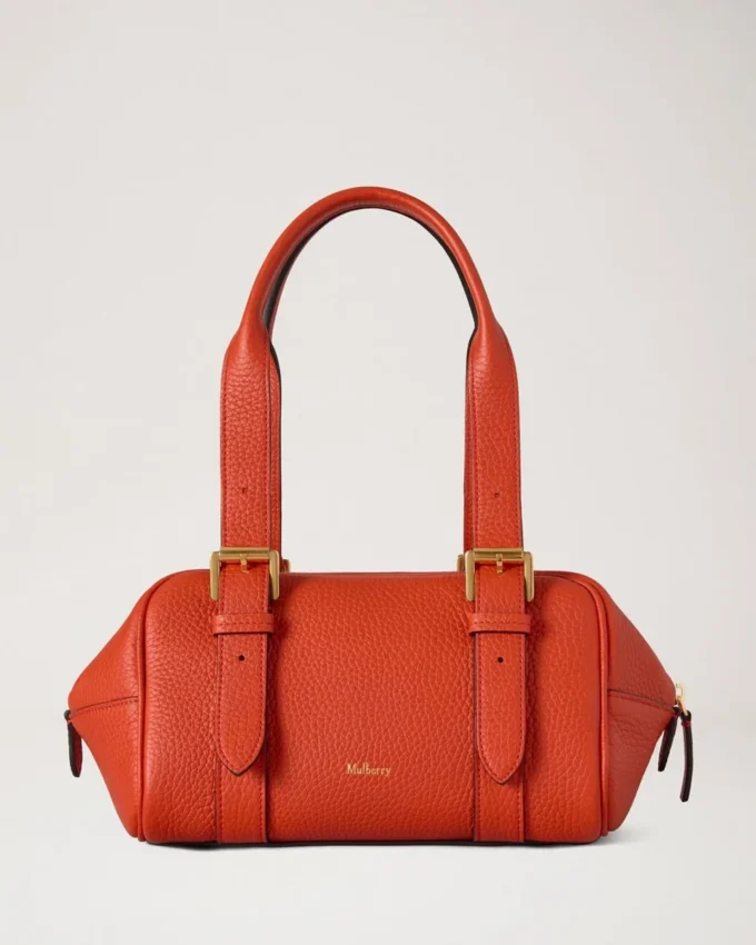 Small Boston Coral & Orange Heavy Grain the Occasionwear Edit Small Boston Coral & Orange Heavy Grain the Occasionwear Edit