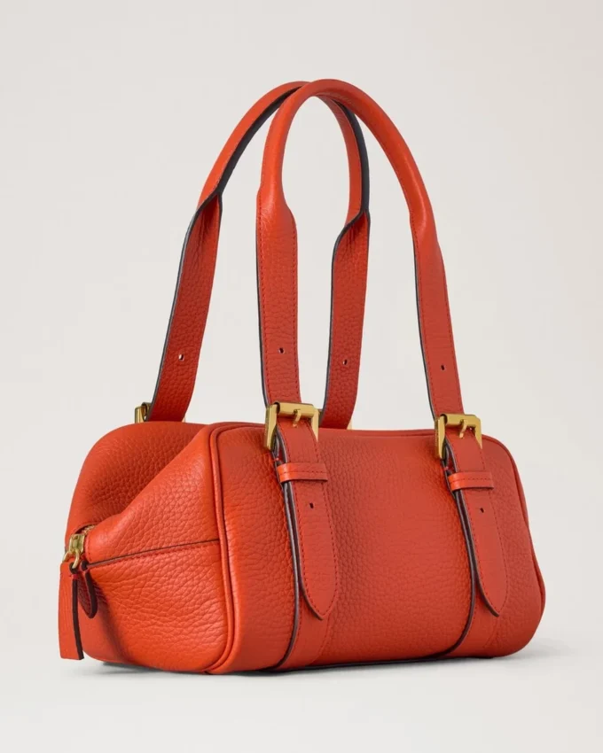 Small Boston Coral & Orange Heavy Grain the Occasionwear Edit Small Boston Coral & Orange Heavy Grain the Occasionwear Edit