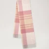Small Check Merino Wool Scarf Pink Scrumpy & Crumpet Merino Wool Small Check Merino Wool Scarf Pink Scrumpy & Crumpet Merino Wool