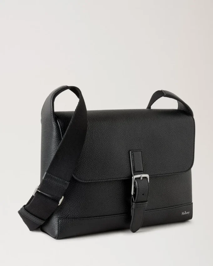 Small Chiltern Crossbody Messenger Black Small Classic Grain Small Chiltern Crossbody Messenger Black Small Classic Grain