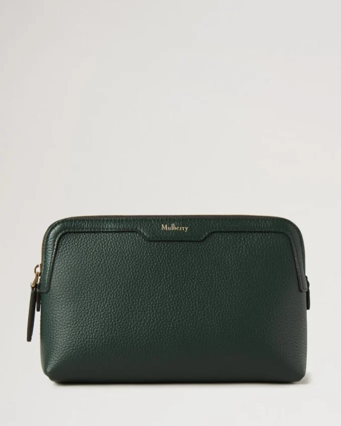 Small Cosmetic Pouch Mulberry Green Small Classic Grain Small Cosmetic Pouch Mulberry Green Small Classic Grain