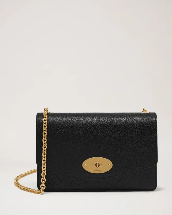 Small Darley Black Small Classic Grain Darley