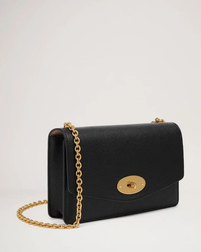 Small Darley Black Small Classic Grain Darley