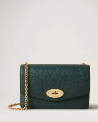 Small Darley Mulberry Green Heavy Grain Women