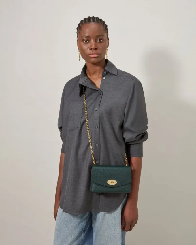 Small Darley Mulberry Green Heavy Grain Women Small Darley Mulberry Green Heavy Grain Women