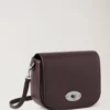Small Darley Satchel Black Cherry Small Classic Grain Small Darley Satchel Black Cherry Small Classic Grain