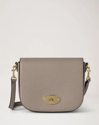 Small Darley Satchel Cashmere Taupe Small Classic Grain