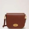 Small Darley Satchel Oak Two-Tone Small Classic Grain Small Darley Satchel Oak Two-Tone Small Classic Grain