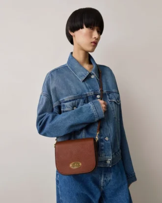 Small Darley Satchel Oak Two-Tone Small Classic Grain