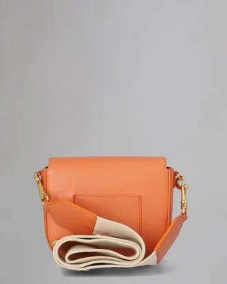 Small Darley Satchel Pre-Loved Apricot Small Classic Grain