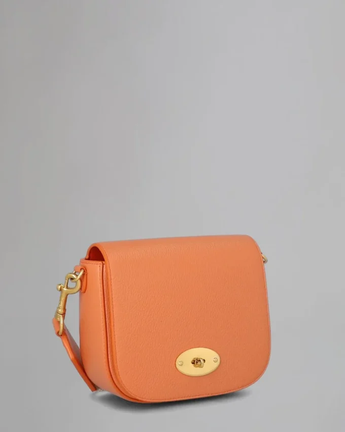 Small Darley Satchel Pre-Loved Apricot Small Classic Grain Small Darley Satchel Pre-Loved Apricot Small Classic Grain