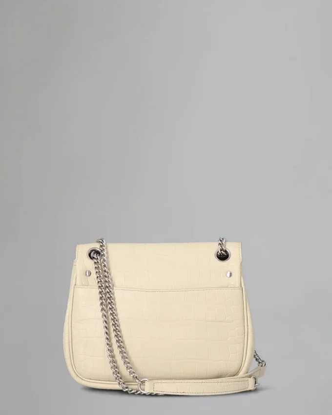 Small Darley Shoulder Bag Pre-Loved Chalk Soft Croc Small Darley Shoulder Bag Pre-Loved Chalk Soft Croc