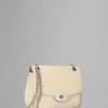 Small Darley Shoulder Bag Pre-Loved Chalk Soft Croc Small Darley Shoulder Bag Pre-Loved Chalk Soft Croc
