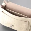 Small Darley Shoulder Bag Pre-Loved Chalk Soft Croc Small Darley Shoulder Bag Pre-Loved Chalk Soft Croc