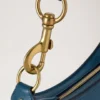 Small Hackney Shoulder Bag out of the Blue High Shine Leather Small Hackney Shoulder Bag out of the Blue High Shine Leather