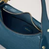 Small Hackney Shoulder Bag out of the Blue High Shine Leather Small Hackney Shoulder Bag out of the Blue High Shine Leather