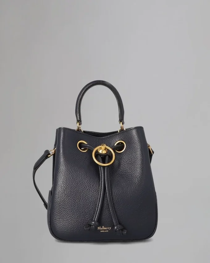 Small Hamsptead Pre-Loved Bright Navy Small Classic Grain Small Hamsptead Pre-Loved Bright Navy Small Classic Grain