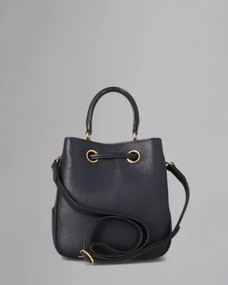 Small Hamsptead Pre-Loved Bright Navy Small Classic Grain