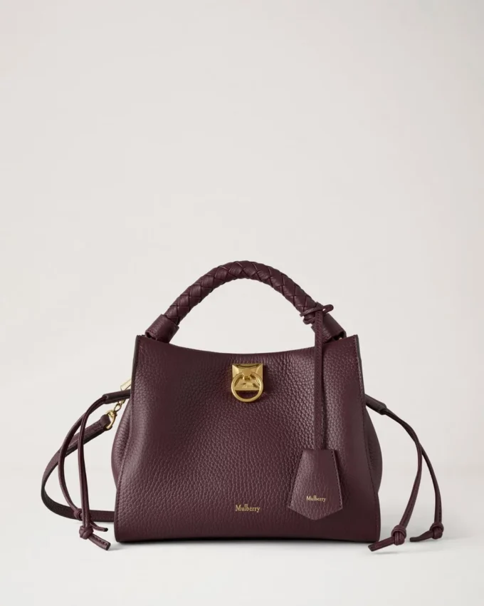 Small Iris Black Cherry Heavy Grain Women Small Iris Black Cherry Heavy Grain Women